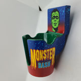 Monster Bash PinCup Title Logo Premium Style Blue