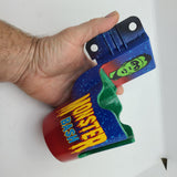 Monster Bash PinCup Title Logo Premium Style Blue