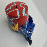 Monster Bash PinCup Title Logo Premium Style Blue Electrified