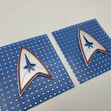 Star Trek Speaker Grills Blue
