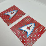 Star Trek Speaker Grills Red