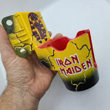 Iron Maiden PinCup Title Logo Premium Style Electrified