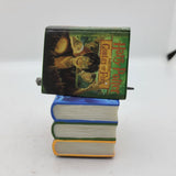 Harry Potter Playfield Stacked Books with Wand