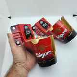 The Big Lebowski PinCup Folgers Can Premium Face Logo