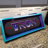 Tron Framed Arcade Marquee