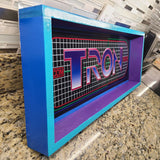 Tron Framed Arcade Marquee