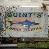 Jaws Pinball Topper Quint's Shark Fishing