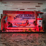 Jaws Pinball Topper Amity Island 50th