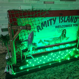 Jaws Pinball Topper Amity Island 50th