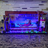 Jaws Pinball Topper Amity Island 50th