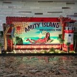 Jaws Pinball Topper Amity Island 50th