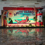 Jaws Pinball Topper Amity Island 50th