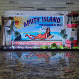 Jaws Pinball Topper Amity Island
