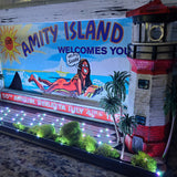 Jaws Pinball Topper Amity Island