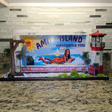Jaws Pinball Topper Amity Island