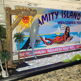 Jaws Pinball Topper Amity Island