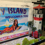 Jaws Pinball Topper Amity Island