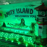 Jaws Pinball Topper Amity Island