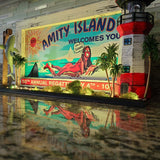 Jaws Pinball Topper Amity Island