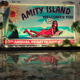 Jaws Pinball Topper Amity Island