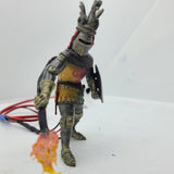 Medieval Madness Interactive Flaming Club Warrior