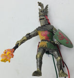 Medieval Madness Interactive Flaming Club Warrior