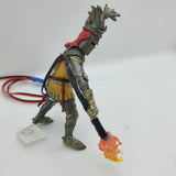 Medieval Madness Interactive Flaming Club Warrior