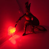 Medieval Madness Interactive Flaming Club Warrior