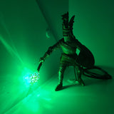 Medieval Madness Interactive Flaming Club Warrior