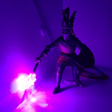 Medieval Madness Interactive Flaming Club Warrior