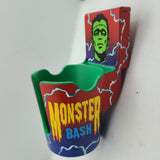 Monster Bash PinCup Title Logo Premium Style Blue Electrified