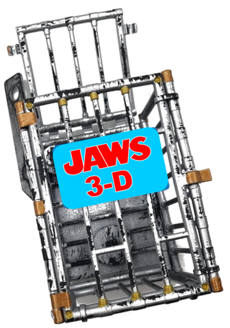 Jaws 3-D Glasses holder PinCup