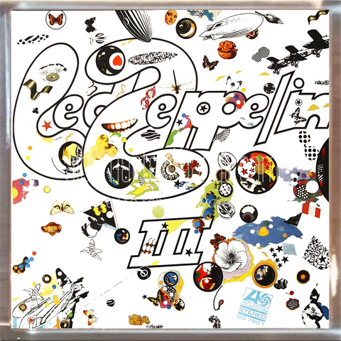 Led Zeppelin Playfield Album Plaque - III