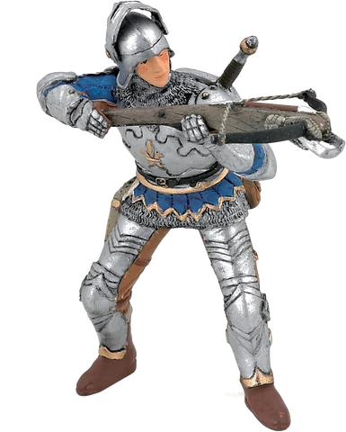 Medieval Madness Playfield Character "Blue Archer"