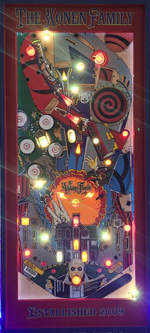 Addams Family Framed Playfield