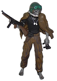 Iron Maiden Playfield Character "Aces High Pilot"
