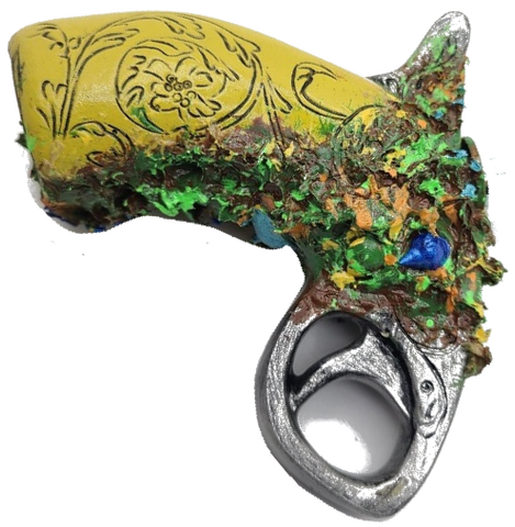 Pirates of the Caribbean Shooter Rod "Pistol" Yellow Barnacle