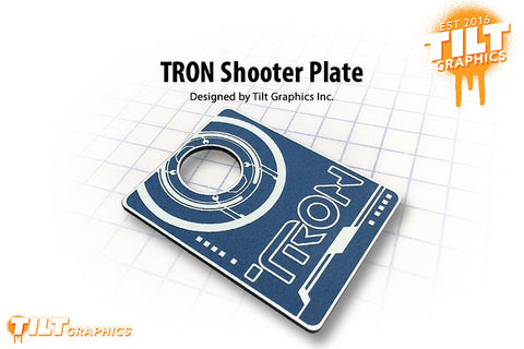 Tron Shooter Plate Blue