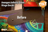 Avengers Infinity Quest Inspired: PRO Hinge Decals