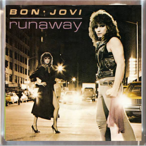 Bon Jovi Playfield Album Plaque Runaway