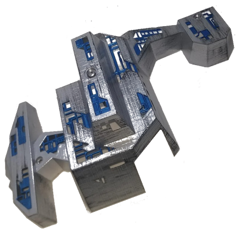 Star Trek the Next Generation Custom Borg Ship