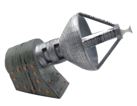Godzilla Custom Painted Lazer Cannon (paint job only)
