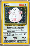 Pokemon Playfield Card Chansey