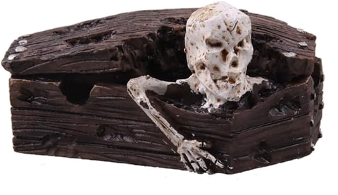 Bram Stokers Dracula Coffin Mod with corpse