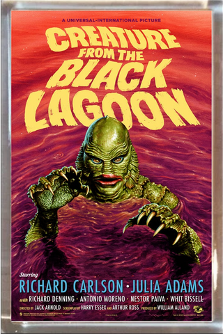 Creature from the Black Lagoon Playfield Plaque
