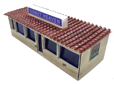 Getaway Custom Painted Donut Shop Mod (paint job only)
