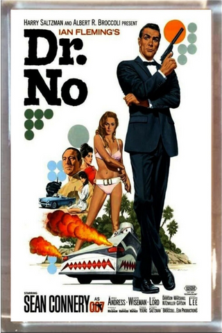 James Bond Playfield Plaque - Dr. No