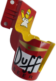 Simpsons Pinball Party PinCup Duff Beer Premium Style