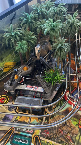 pin the coconut on the palm tree game Jurassic Park Playfield Coconut Palm Trees (set of 4) – Modfather Pinball Mods