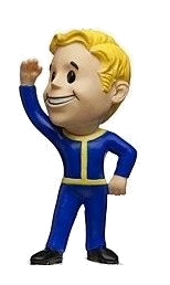 Fallout Playfield Character Vault Boy Saluting